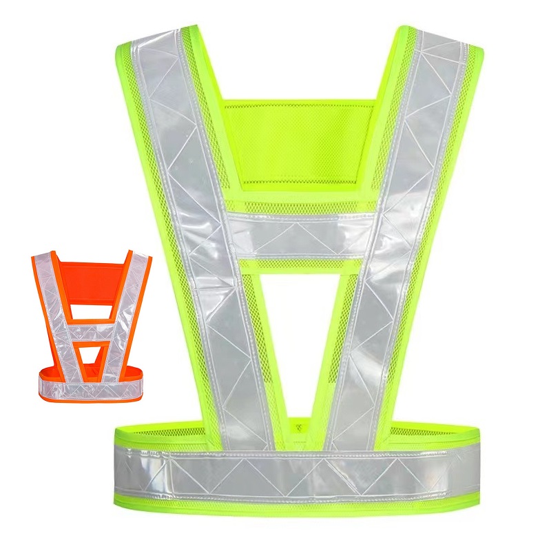 Running Gear Jacket - Sabuk Rompi Reflektif Visibilitas Tinggi Uniseks