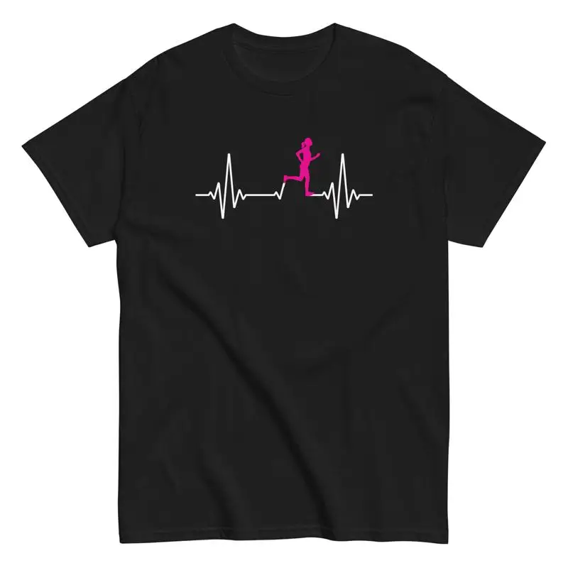 Running Gear Marathon - Kaos Lari Marathon Heartbeat Perlengkapan Pelari