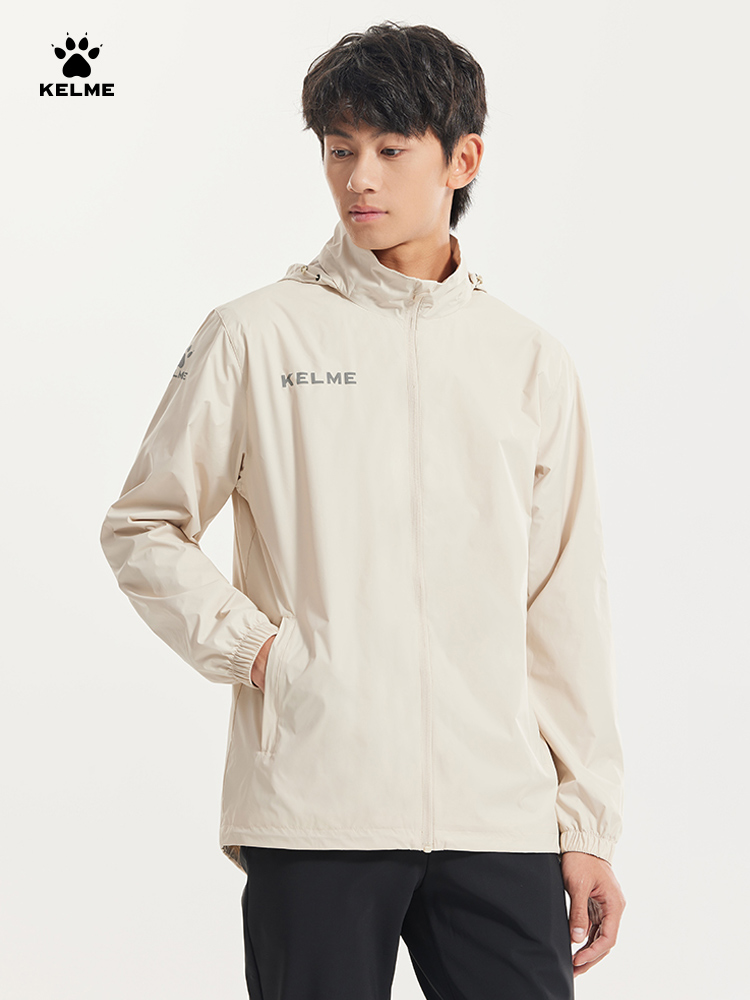 Reflective Running Jacket - KELME jaket tahan angin pria, jaket