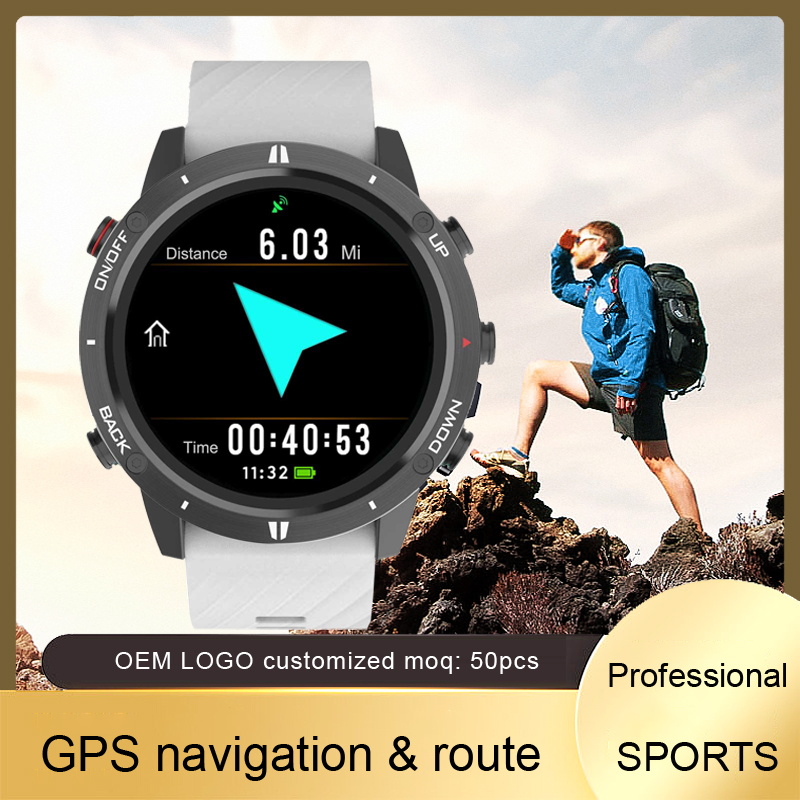 Gps Running Watch - Jam tangan olahraga GPS, pelacak layar