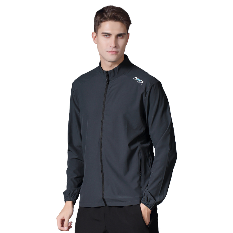 Reflective Running Jacket - Jaket olahraga Pria Running Zipper Slim