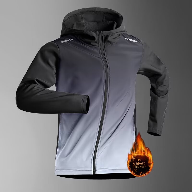 Running Gear Jacket - Jaket Lari Pria Cepat Kering untuk