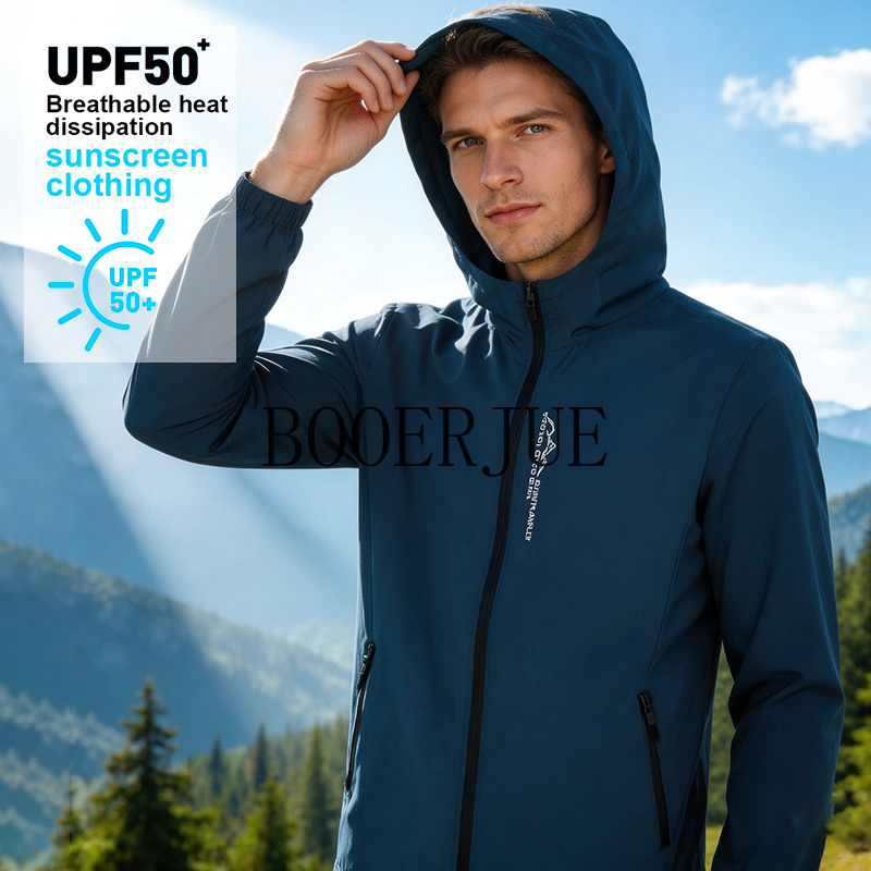 Running Gear Jacket - Jaket Hiking Pria Tahan Air untuk