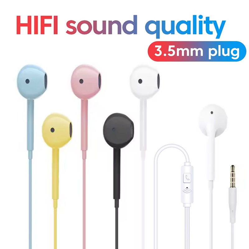 Running Gear Marathon - Headset Berkabel Perlengkapan Musik Kebugaran Lari