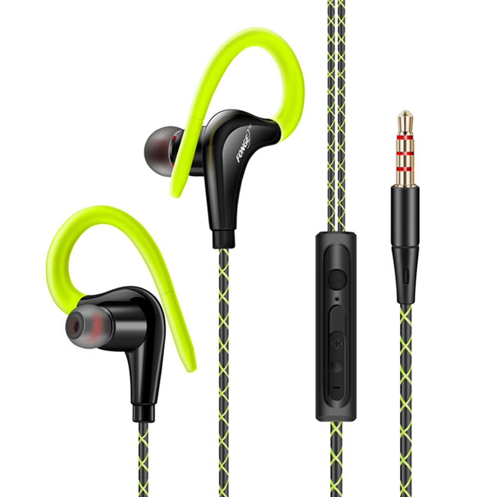 Earphone Sport Hook - S760 earphone In-ear berkabel, Earbuds kait