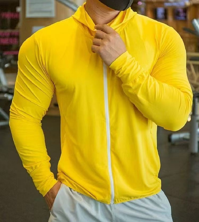 Reflective Running Jacket - Jaket Lari Basket Pria Cepat Kering