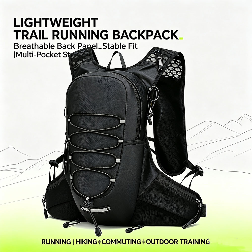 Ransel Lari Hidrasi Ringan Tah - Reflective Running Jacket ulasan dan harga