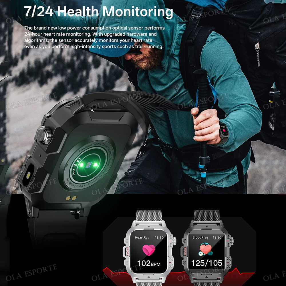 Jam Tangan Pintar GPS Militer  - Gps Running Watch ulasan dan harga