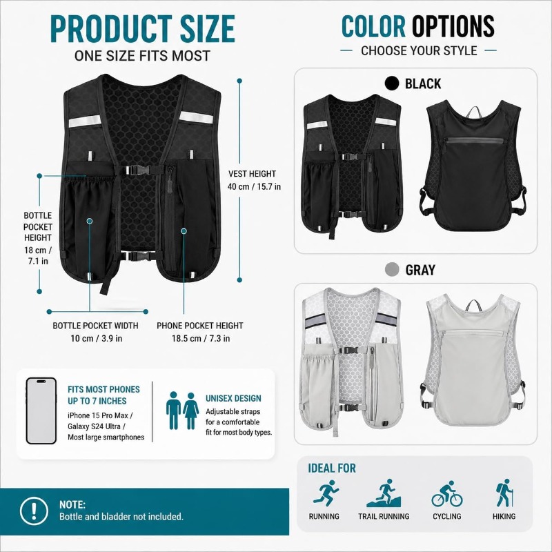 Rompi Reflektif Ringan untuk O - Running Gear Marathon ulasan dan harga
