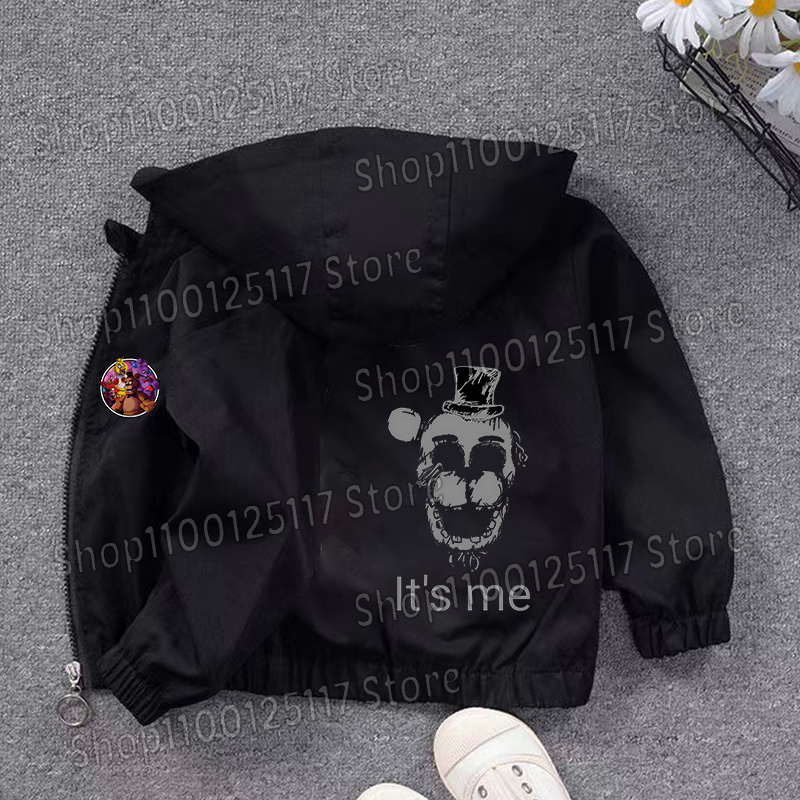 Jaket Berkerudung Fnafs untuk  - Running Gear Kids ulasan dan harga