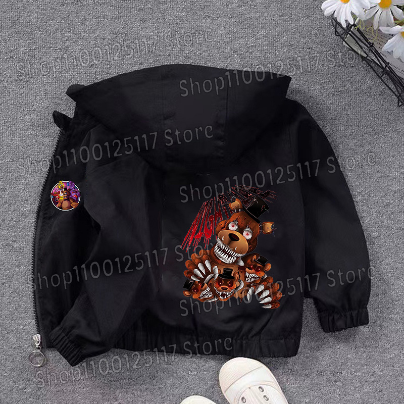 Jaket Berkerudung Fnafs untuk  - Running Gear Kids ulasan dan harga