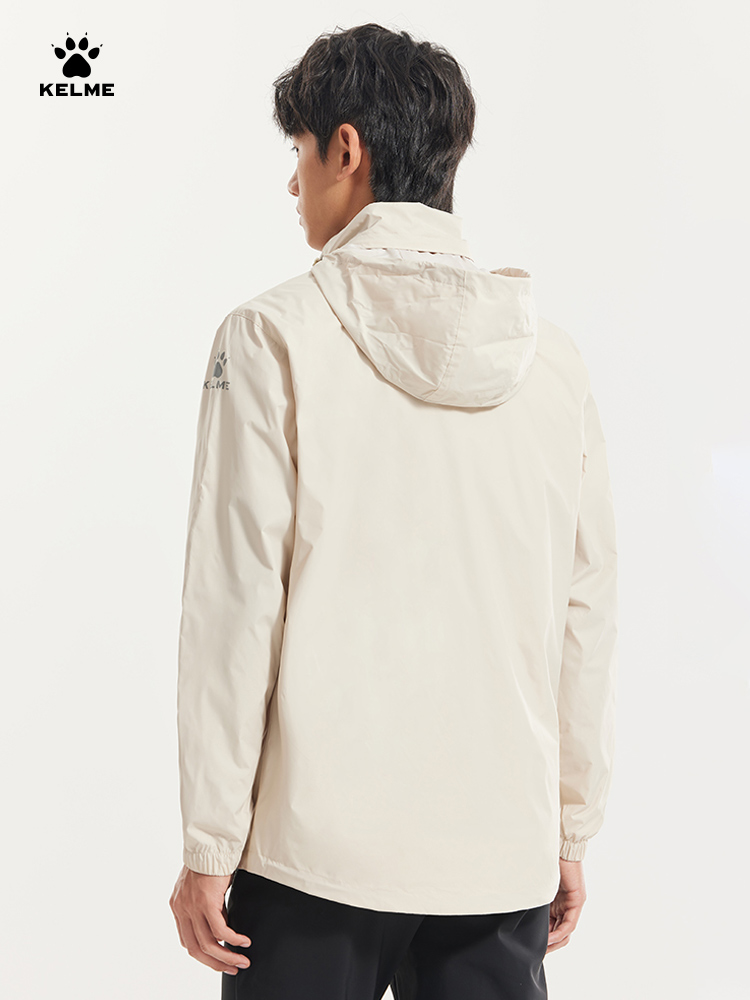 KELME jaket tahan angin pria,  - Reflective Running Jacket ulasan dan harga