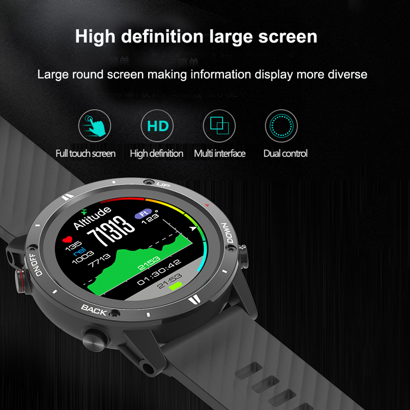 Jam tangan olahraga GPS, pelac - Gps Running Watch ulasan dan harga