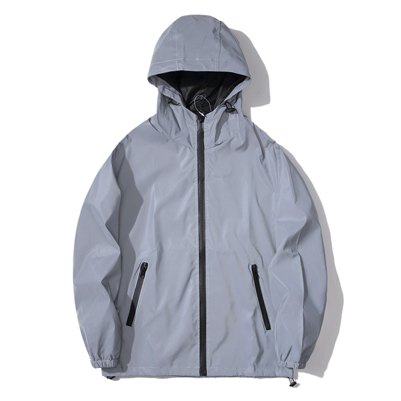 Jaket bertudung reflektif untu - Reflective Running Jacket ulasan dan harga