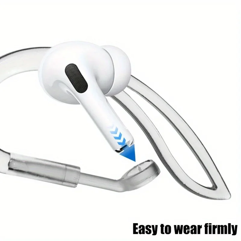 1/2 pasang kait telinga transp - Earphone Sport Hook ulasan dan harga