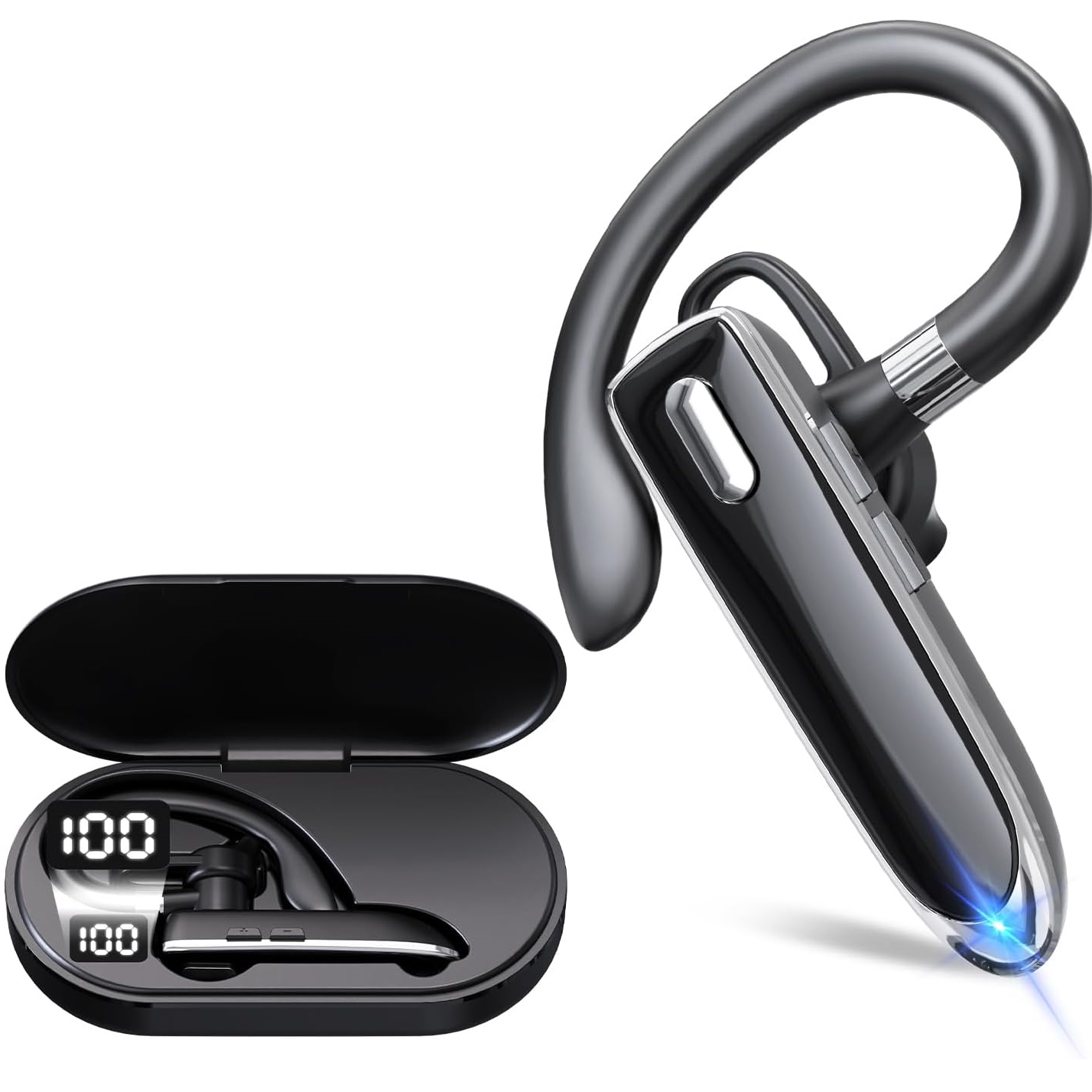 Earphone Bluetooth V6.1 BARU D - Earphone Sport Hook ulasan dan harga