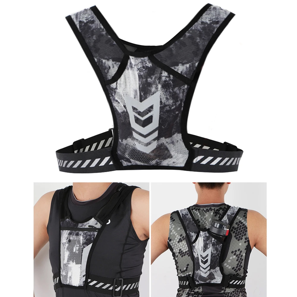 Rompi Lari Reflektif dengan Te - Running Gear Marathon ulasan dan harga
