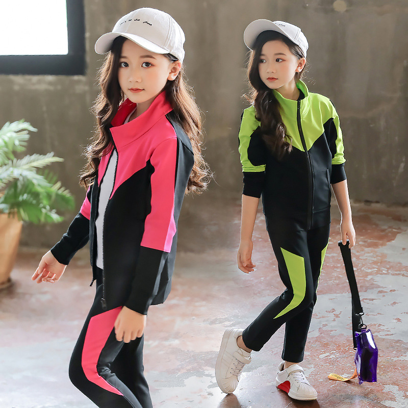 Pakaian Anak Musim Semi Musim  - Running Gear Kids ulasan dan harga