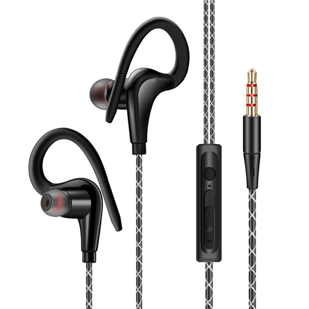 S760 earphone In-ear berkabel, - Earphone Sport Hook ulasan dan harga