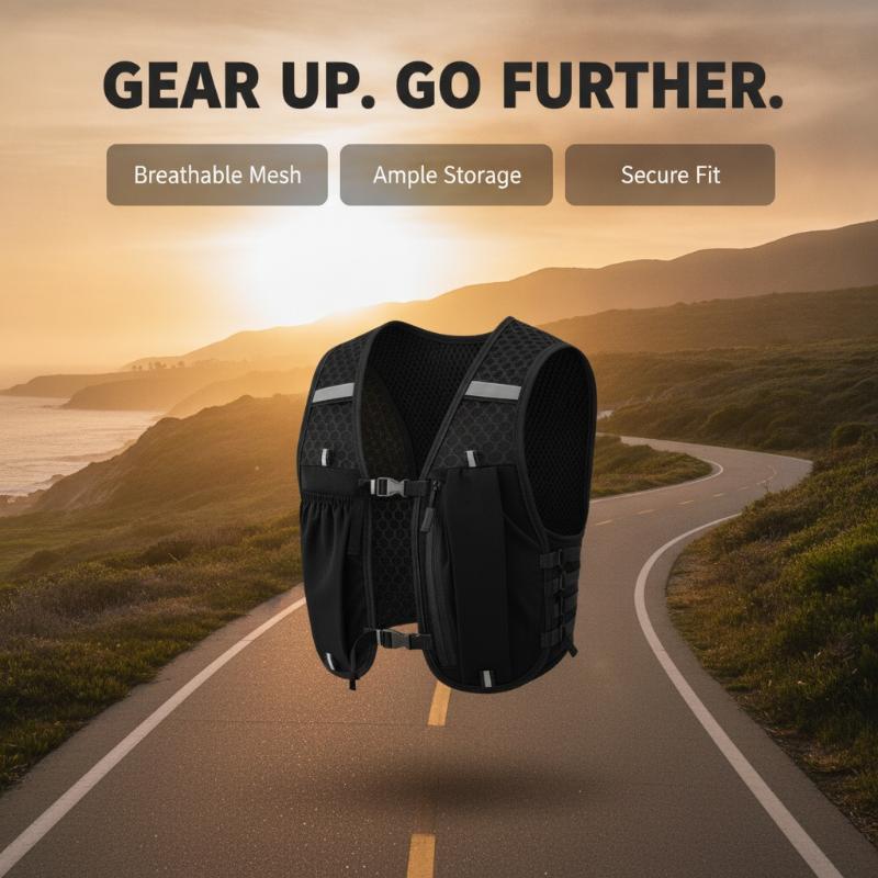 Rompi Lari Baru Unisex Ringan  - Running Gear Marathon ulasan dan harga