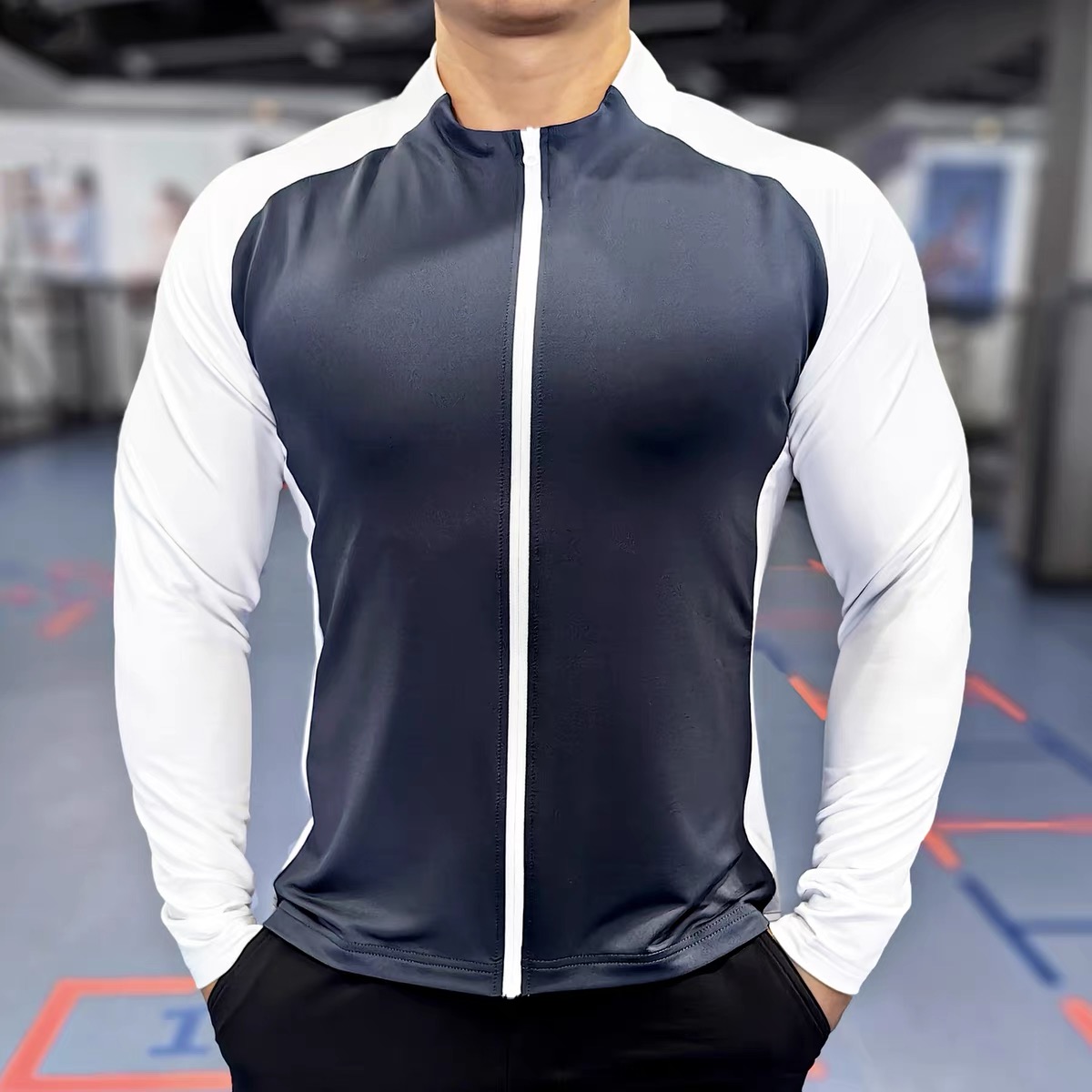 Kaos Olahraga Pria Musim Gugur - Reflective Running Jacket ulasan dan harga