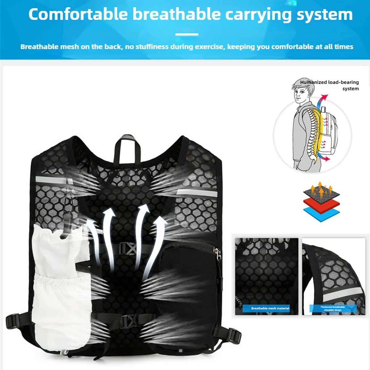 Ransel Lari Lintas Alam Profes - Running Gear Marathon ulasan dan harga
