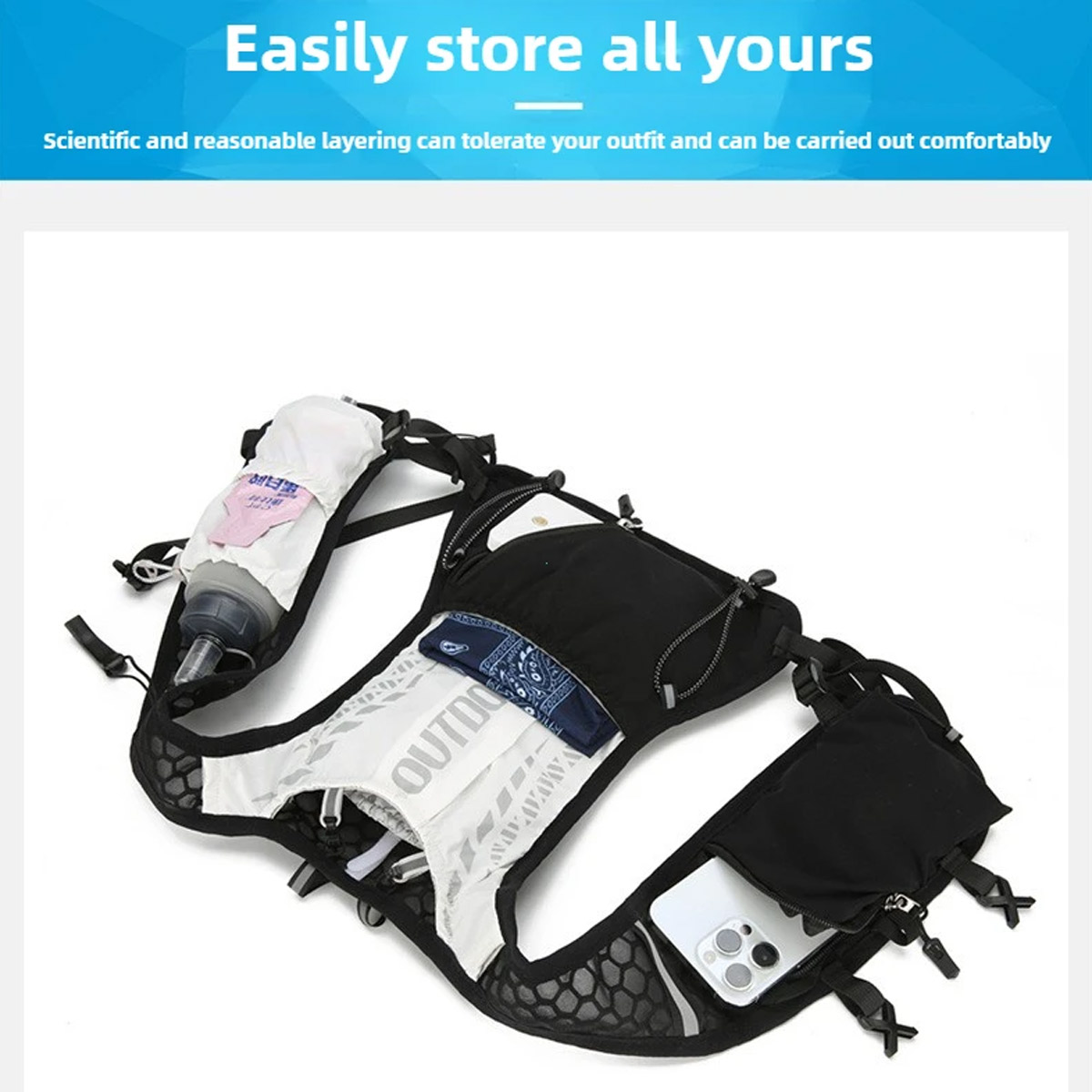 Ransel Lari Lintas Alam Profes - Running Gear Marathon ulasan dan harga